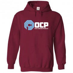OCP Omni Consumer Products Classic Unisex Kids and Adults Pullover Hoodie for SCI-fi Movie fans